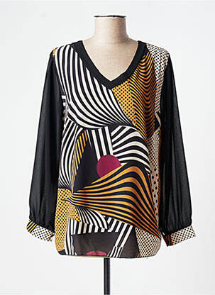 Bluză negru COULEURS DU TEMPS femeie