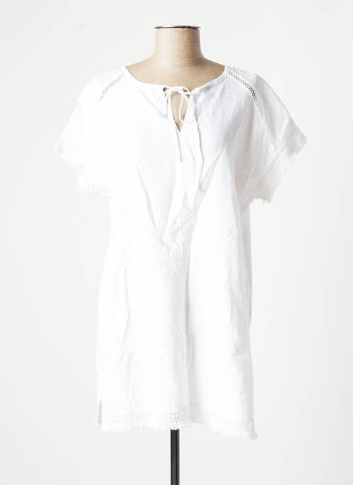 Tunică mâneci scurte alb SANDWICH femeie