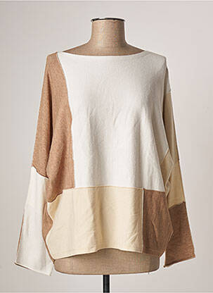 Pulover bej TOM TAILOR femeie