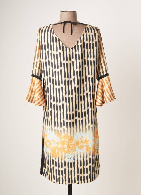 Rochie midi bej ANDAMIO femeie