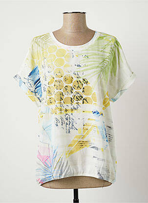 Top alb FRANCE RIVOIRE femeie