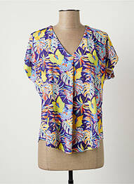 Top elasticitate mâneci scurte violet TINTA STYLE femme