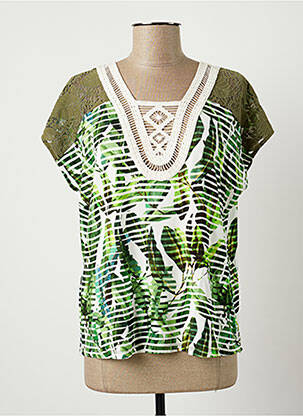 Top verde ANDAMIO femeie