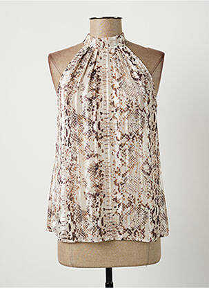 Top bej ANDAMIO femeie