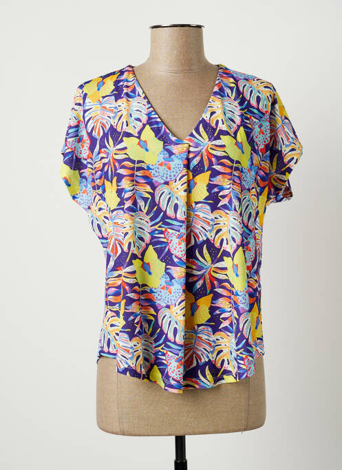 Top violet TINTA STYLE femeie