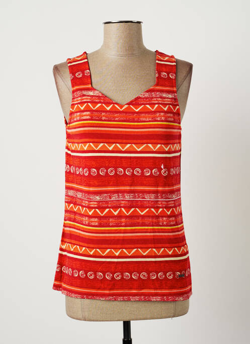 Top portocaliu AGATHE & LOUISE femeie