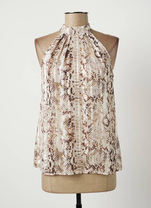 Top bej ANDAMIO femeie