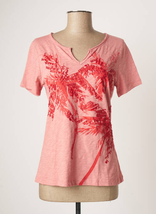 Tricou roz EVA KAYAN femeie