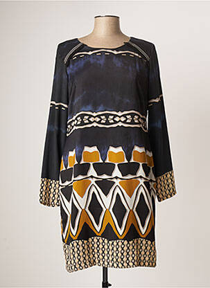 Rochie midi albastru ANDAMIO femeie