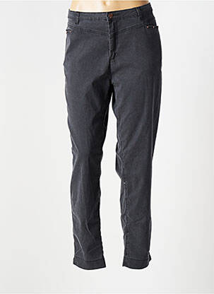 Pantalon slim elasticitate mărime normală gri EVA KAYAN femeie