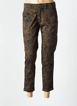 Pantalon 7/8 verde EVA KAYAN femeie