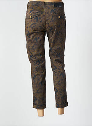 Pantalon 7/8 elasticitate mărime normală verde EVA KAYAN femeie