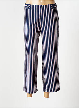 Pantalon 7/8 mărime normală mărime normală albastru TINTA STYLE femeie