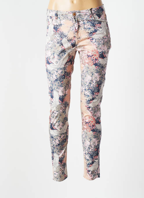 Pantalon slim roz EVA KAYAN femeie