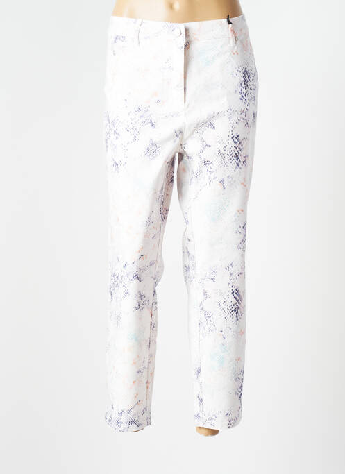 Pantalon slim alb TONI femeie