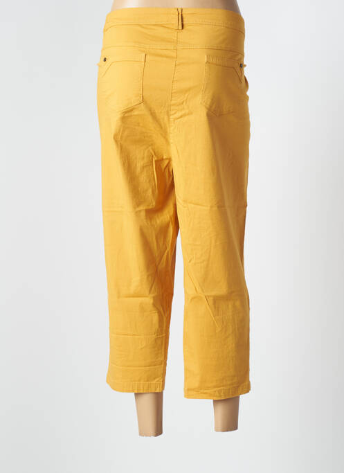 Pantalon trei sferturi galben AGATHE & LOUISE femeie