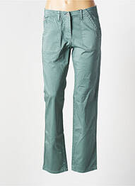 Pantalon drept elasticitate mărime normală verde SANDWICH femme