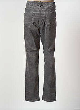 Pantalon slim elasticitate mărime normală gri SANDWICH femeie