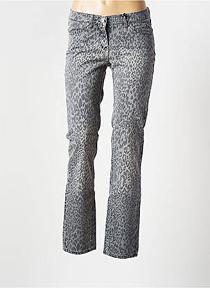 Pantalon slim talie joasă talie joasă gri TONI femeie