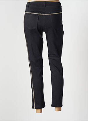 Pantalon slim elasticitate mărime normală negru MERI & ESCA femeie
