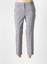Pantalon 7/8 elasticitate mărime normală albastru TONI femme