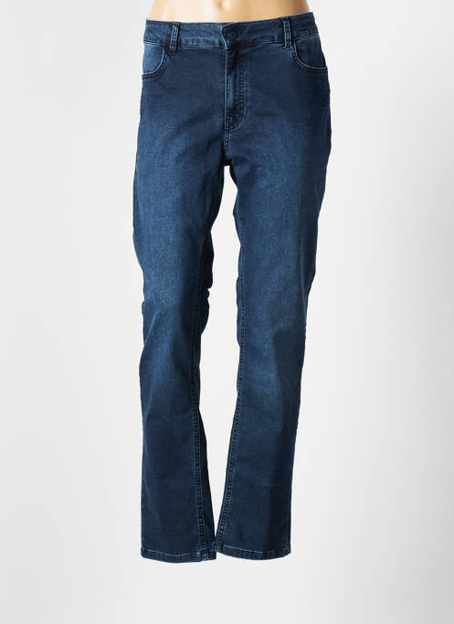 Blugi cu croială slim albastru MERI & ESCA femeie
