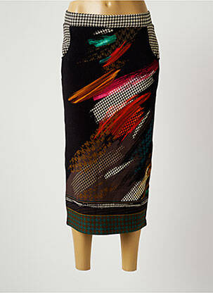 Fustă lungă negru FRANCE RIVOIRE femeie