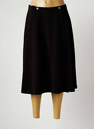 Fustă midi negru FRANCE RIVOIRE femeie