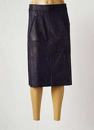 Fustă midi albastru SANDWICH femeie