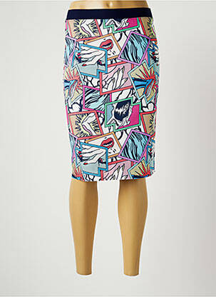 Fustă midi albastru GUY DUBOUIS femeie