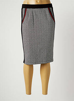 Fustă midi negru FRANCE RIVOIRE femeie