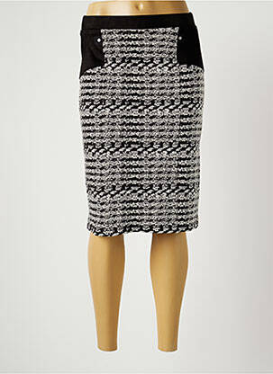 Fustă midi negru FRANCE RIVOIRE femeie