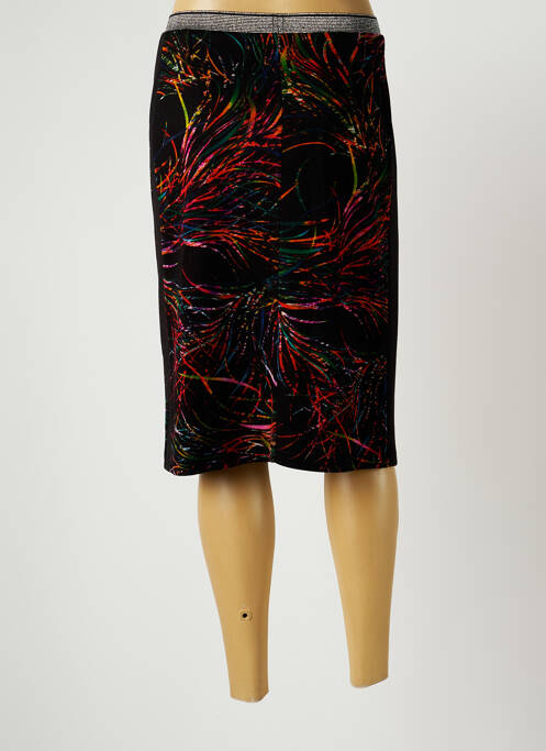 Fustă midi negru FRANCE RIVOIRE femeie