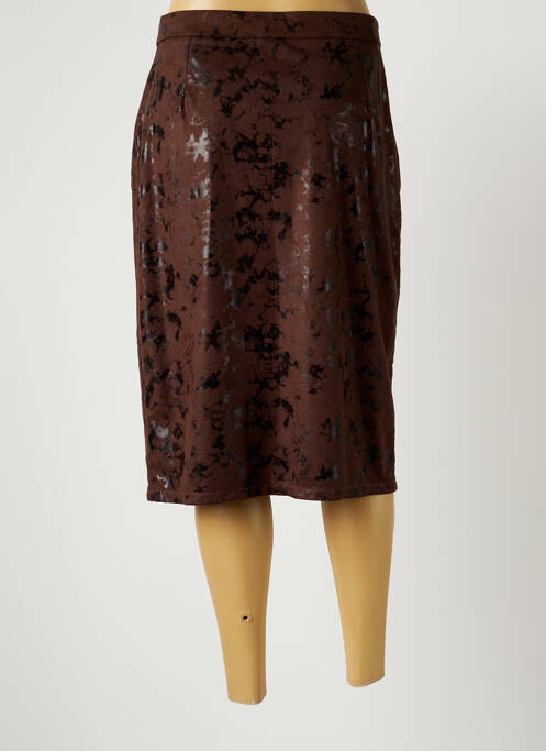 Fustă midi maro GREGORY PAT femeie