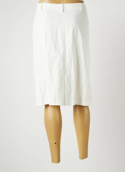 Fustă midi alb MERI & ESCA femeie