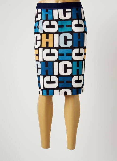 Fustă midi albastru GUY DUBOUIS femeie