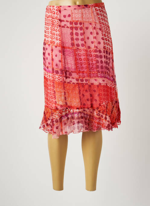 Fustă midi roz AGATHE & LOUISE femeie