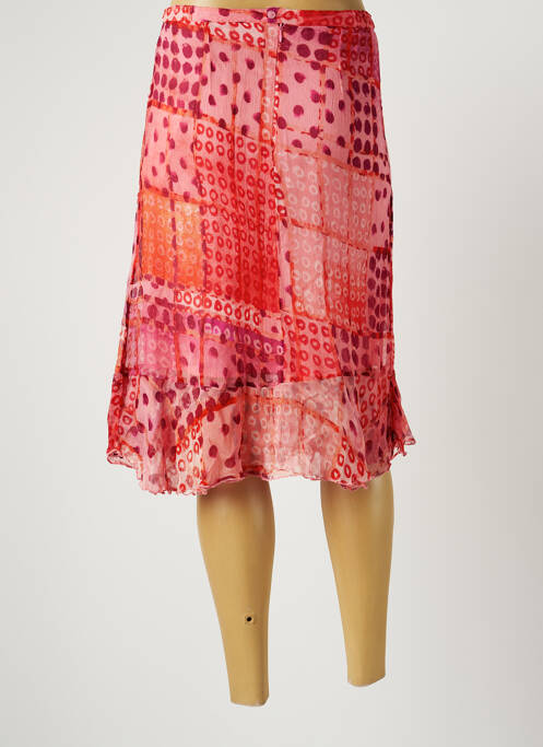 Fustă midi roz AGATHE & LOUISE femeie