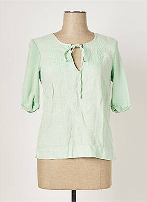 Top verde SANDWICH femeie