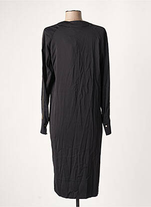 Rochie midi mâneci lungi mâneci lungi negru MOS MOSH femeie