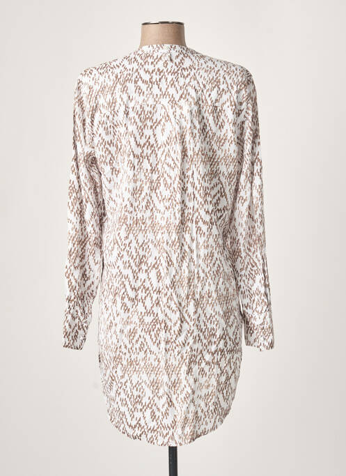 Tunică mâneci lungi alb SANDWICH femeie