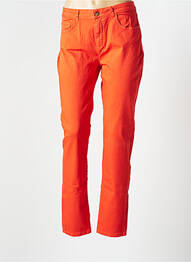 Pantalon slim elasticitate mărime normală portocaliu LE PETIT BAIGNEUR femeie