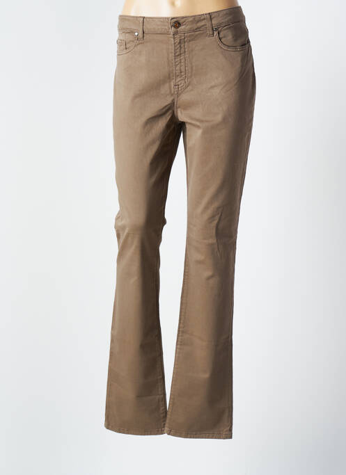 Pantalon slim maro VOTRE NOM femeie