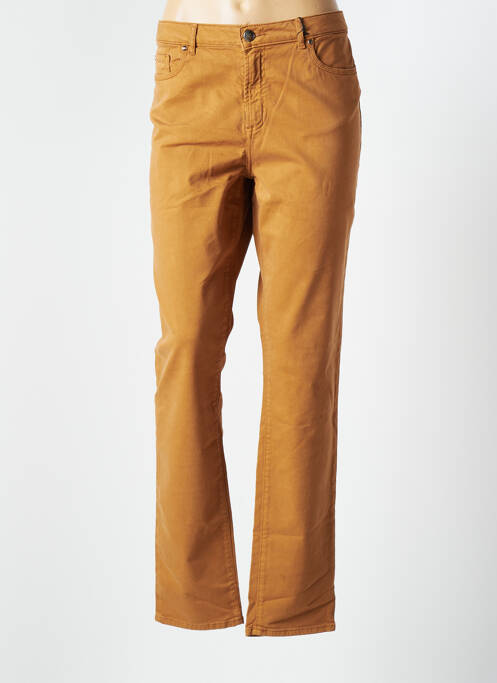 Pantalon slim bej EMMA & CARO femeie