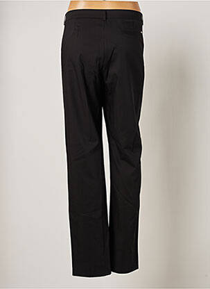 Pantalon chino broderie galoni laterali mărime normală negru IKKS femeie
