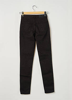 Pantalon slim elasticitate mărime normală negru EMMA & CARO femeie