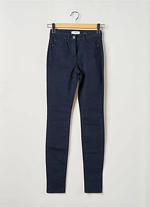 Pantalon slim albastru SANDWICH femeie