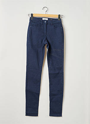 Pantalon slim albastru SANDWICH femeie