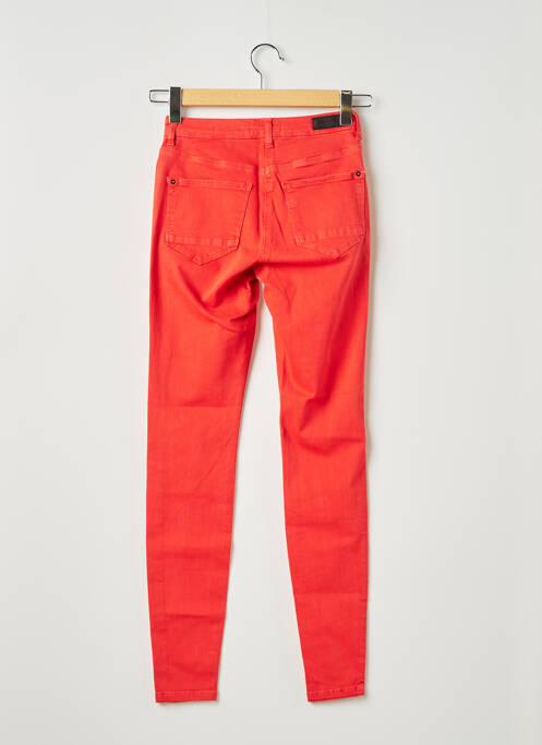 Pantalon slim roșu SANDWICH femeie