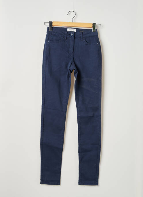 Pantalon slim albastru SANDWICH femeie